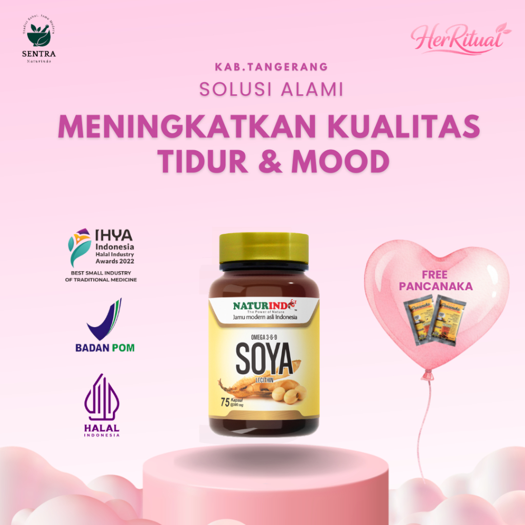 Naturindo Omega 3 6 9 Soya Halal BPOM Alami