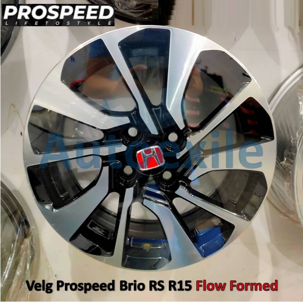 Prospeed Velg Brio RS Dop Merah (Min 4 buah) 2019 2020 2021 2022 Ring 15 inch 15x6.0 4x100 ET+42 Hit