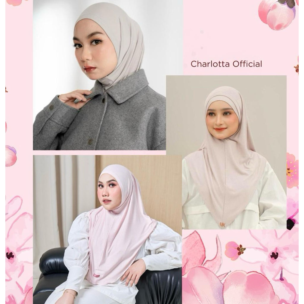 Velose Vanilla Hijab Nathelabel Hijab Bergo Instant