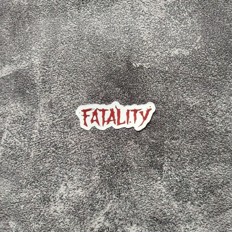Sticker Tempel " Fatality "