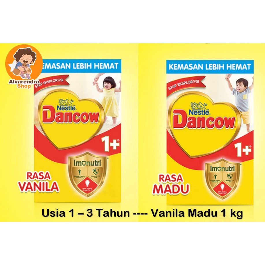 Dancow 1 Vanila / Madu 1kg 1 kg 1000 g