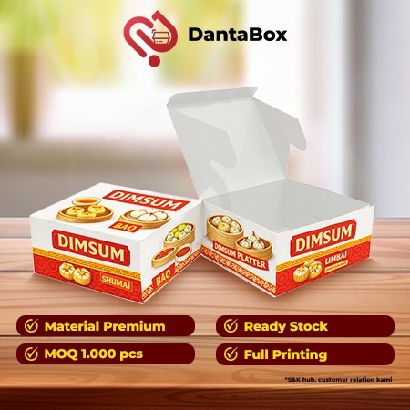 Snack Box Tutup Sambung Color Duplex 310gsm