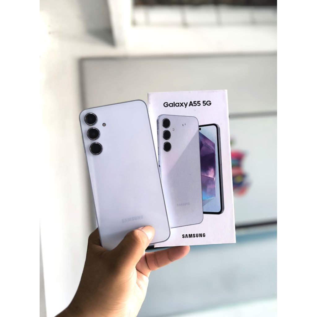 Second Samsung A55 5G 12/256 like new