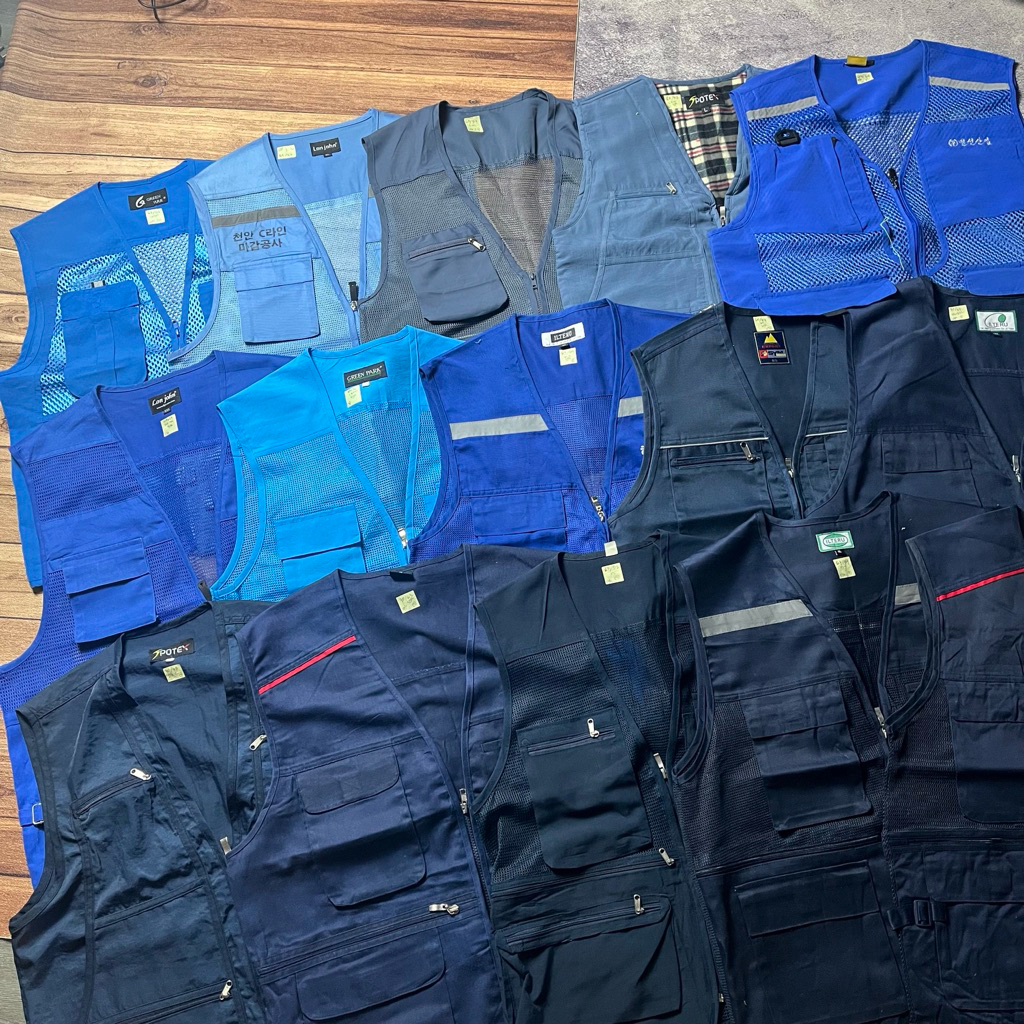 VOL. 3 Vest Tactical / Utility Vest / Fishing Vest / Safety Vest / Journalist Vest / Rompi Taktikal 