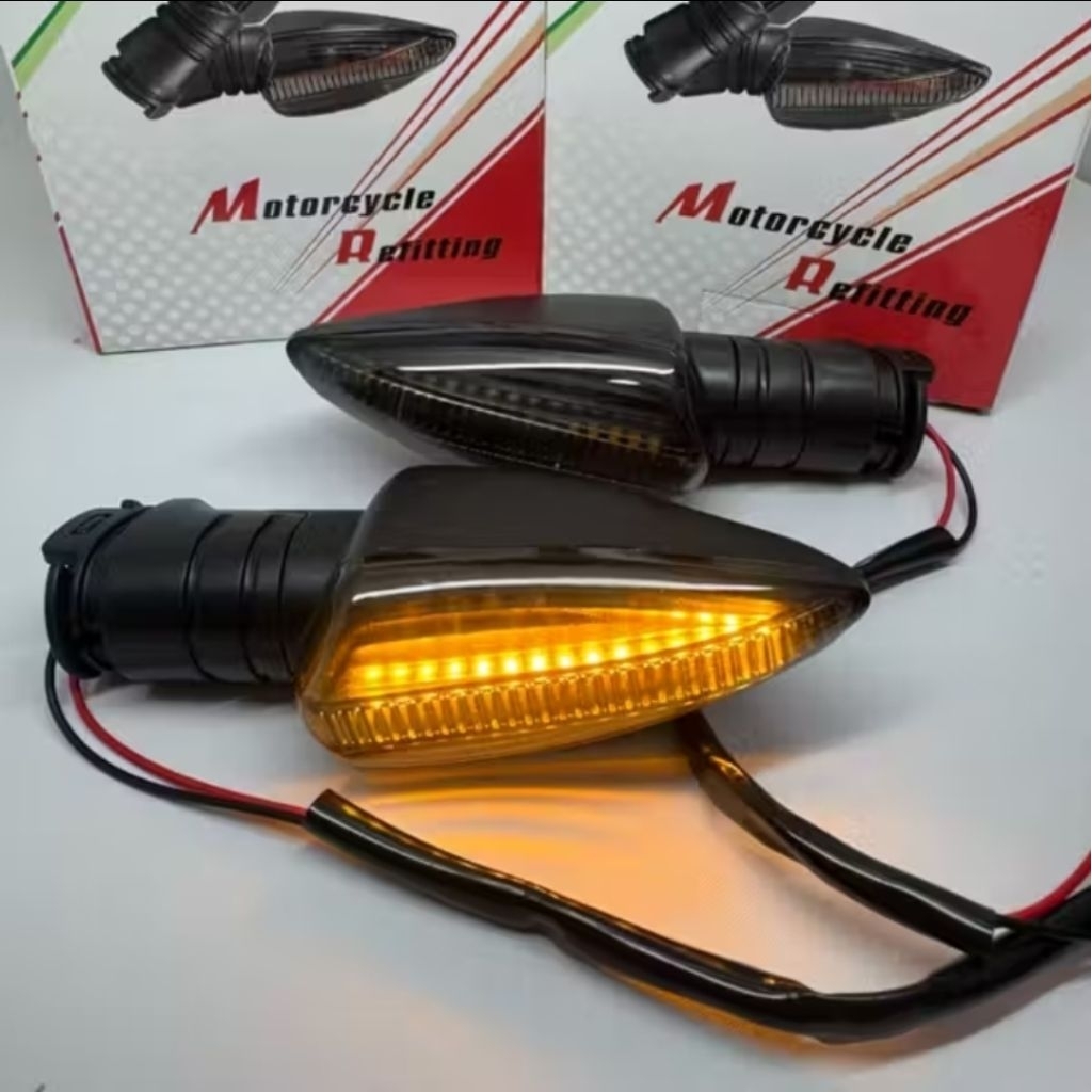 LAMPU SEIN LED RUNNING MODEL STANDAR VIXION R15 AEROX MX KING BYSON RX KING
