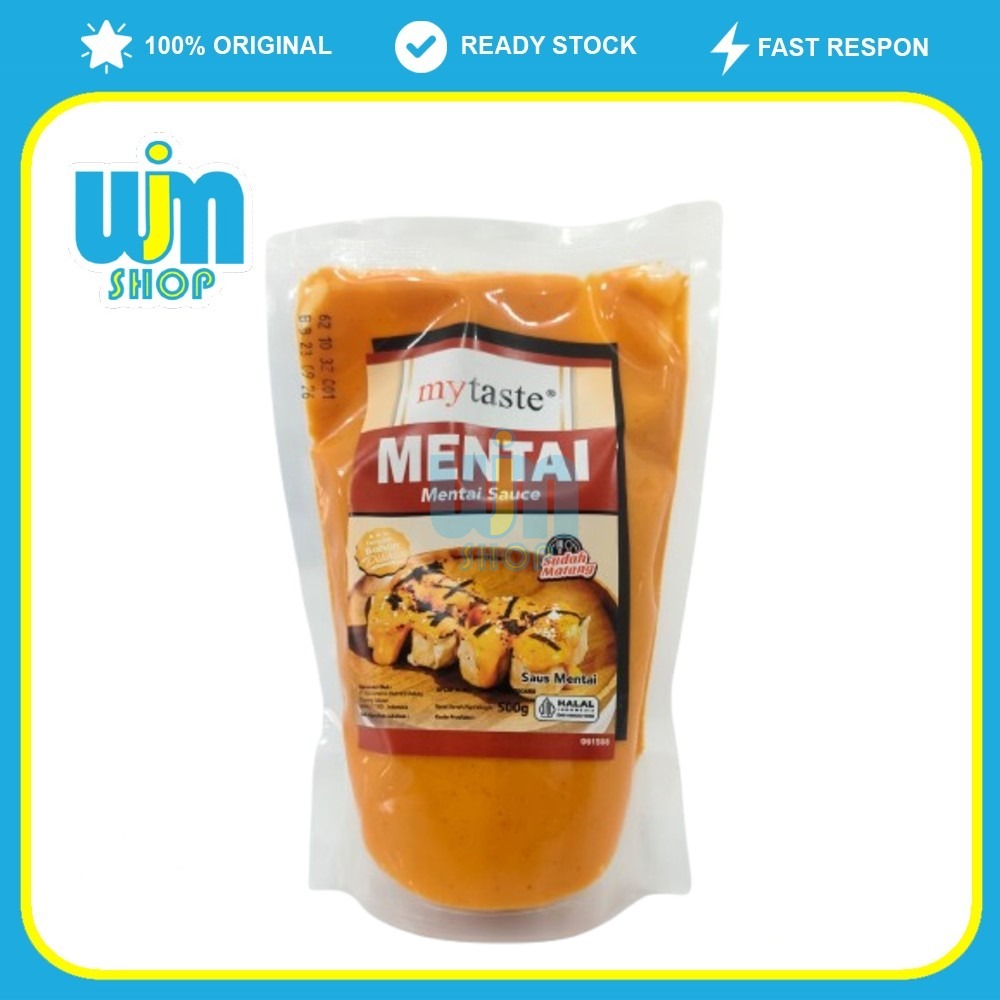 My Taste Mayonaise Mentai Mayo 500gr Saus Salmon Mentai Halal