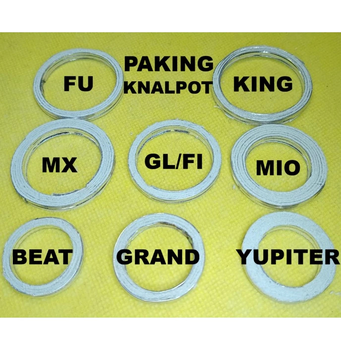 ASBES PAKING KNALPOT BEAT ASTREA GRAND RX KING MIO JUPITER MX CRYPTON SATRIA FU GL/FI SAMBUNGAN KENA