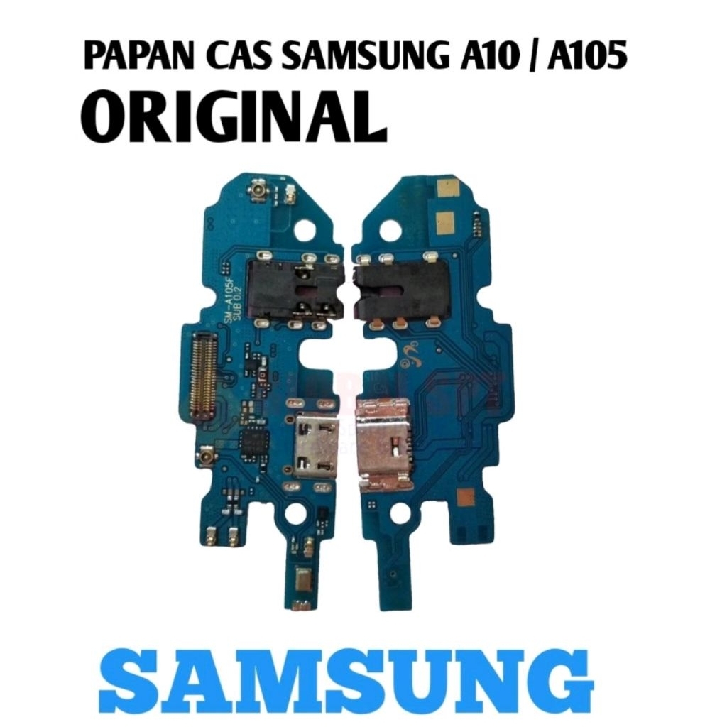 samsung A10 /Samsung A105 original papan pcb charge konektor board cas pengganti sparepat hp