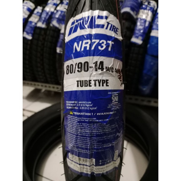 JUAL BAN LUAR MOTOR IRC NR73T 80/90 RING 14 - TUBE TYPE (NON TUBELESS)