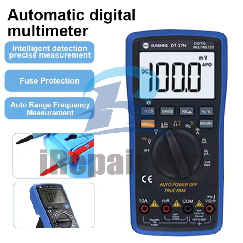 MULTITESTER MULTIMETER DIGITAL SUNSHINE DT-17N
