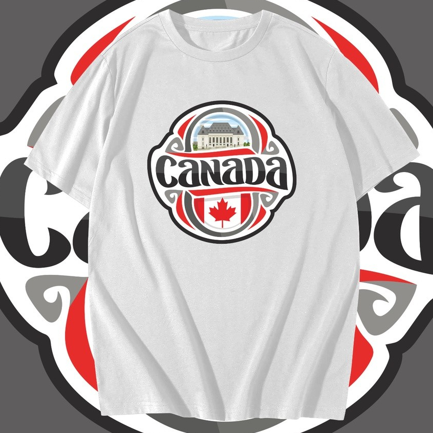 BAJU - KAOS SUVENIR CANADA TANPA LABEL UNTUK OLEH-OLEH - TSHIRT CANADA SOUVENIR
