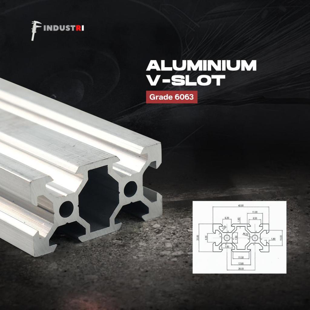 Aluminium profile V Slot 2040 | Aluminium CNC Track T slot conveyor