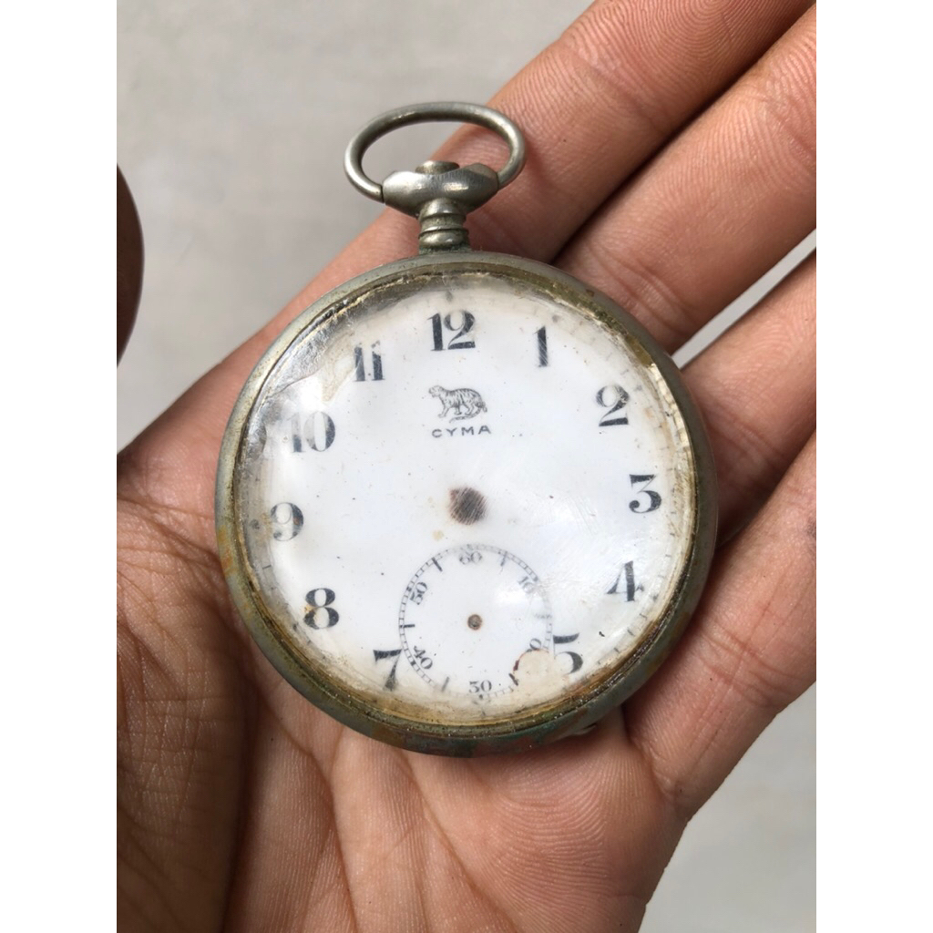Jam saku  Antik Belanda cyma