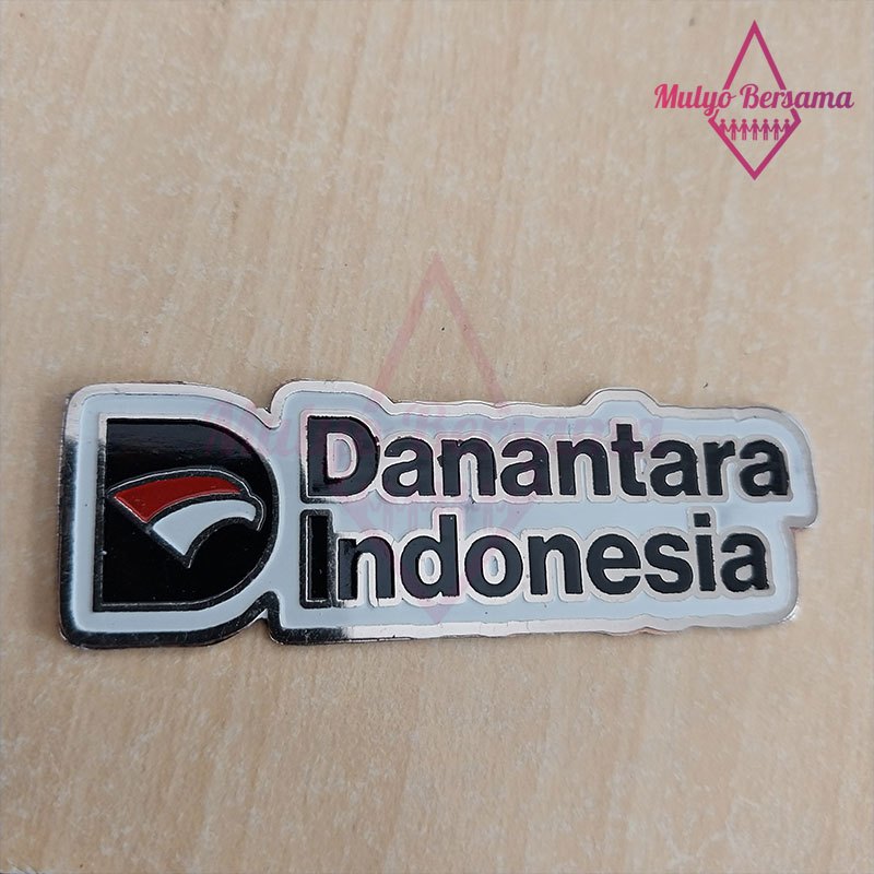 Pin Danantara Indonesia Warna Putih Pin Danantara Indonesia - Mulyo Bersama