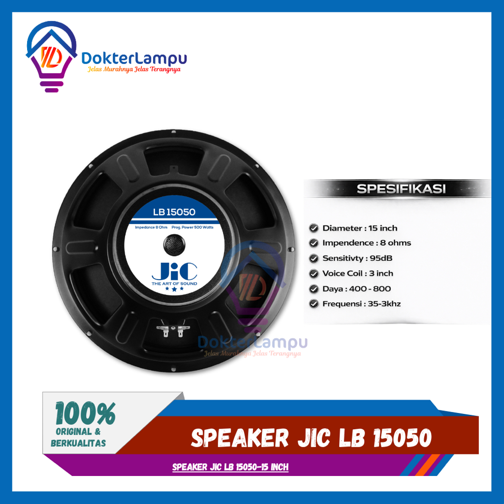 Speaker JIC LB 15050 - 15 INCH