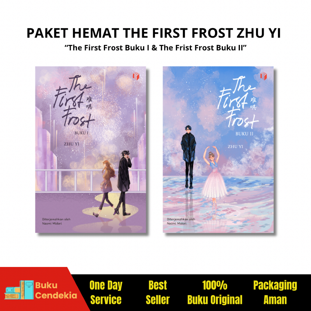 Shira Media - Paket Hemat Bundling The First Frost Buku 1 & The First Frost Buku 2 Zhu Yi - Original