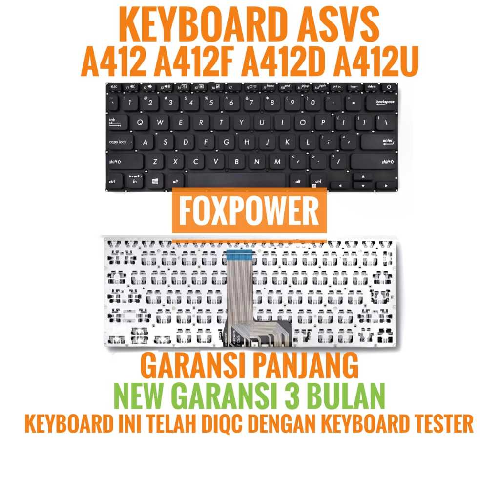 KEYBOARD ASUS VIVOBOOK 14 A412 A412D A412F A412U