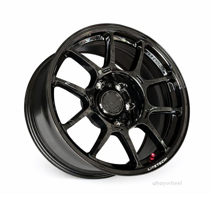 Velg Lenso VT1 Ring 18x9 H6x139.7 et +0 Black Laser Text