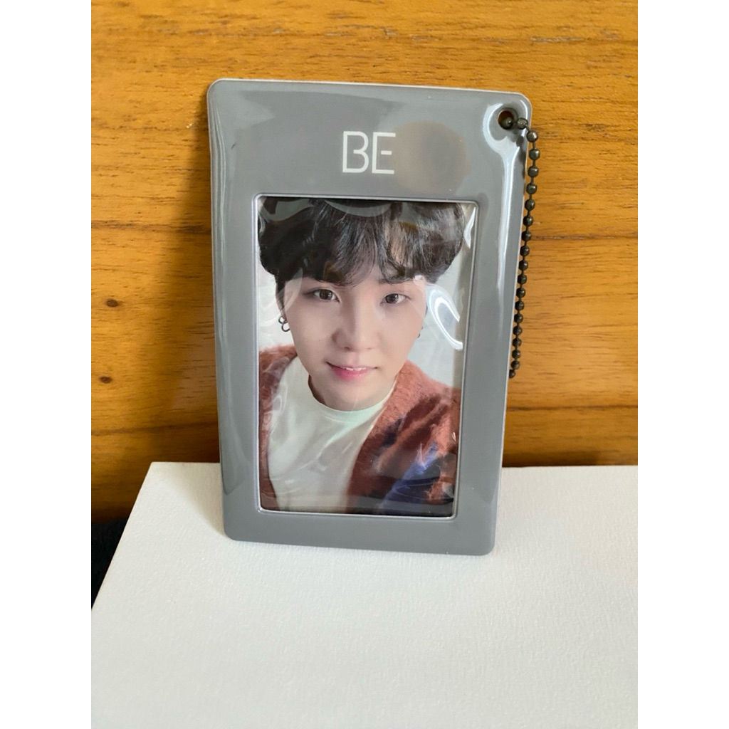 BTS - BE essential suga yoongi photocard with card holder