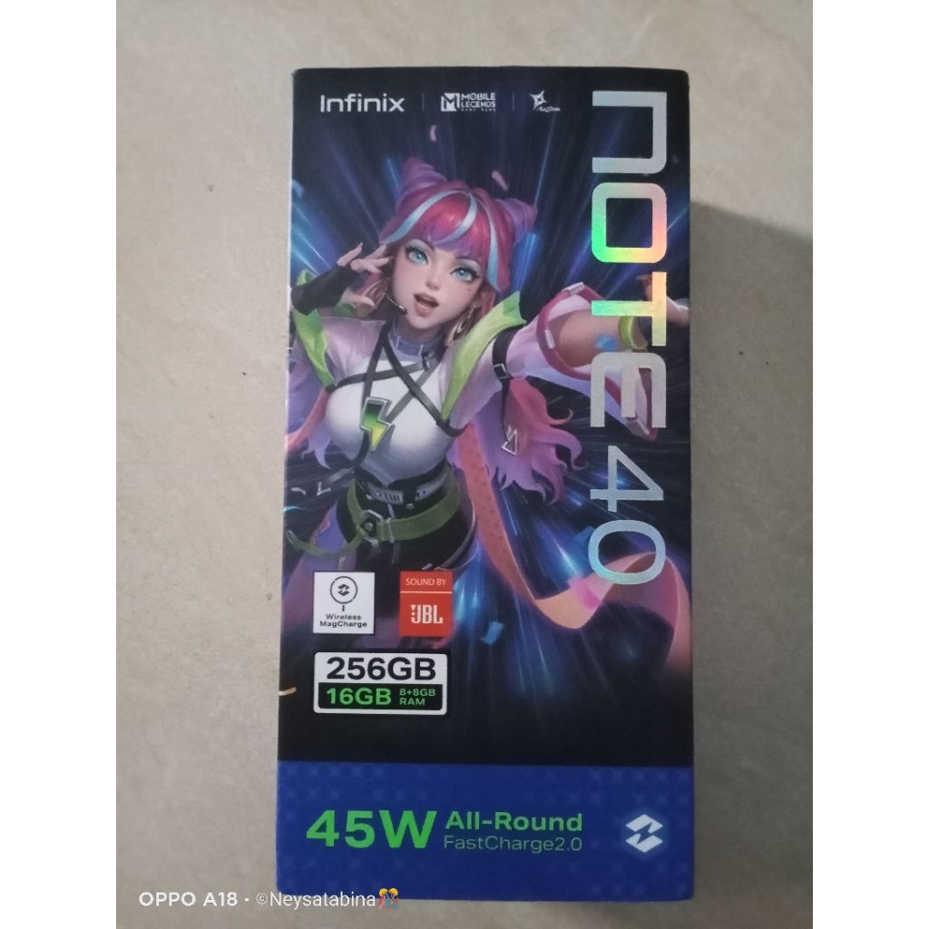 (SECOND) INFINIX NOTE 40 NFC