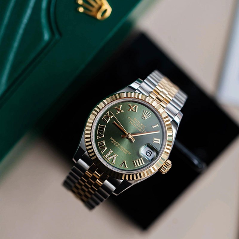 hot [100% ori baru rolex watch] 100% original jam tangan rolex wanita datejust 31mm m278273-0016