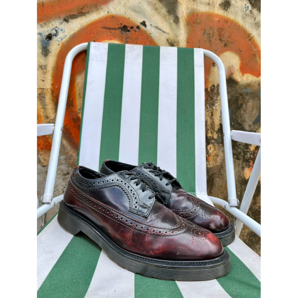 dr.martenns 3989 brogue cherry red+purple+navy arcadia•