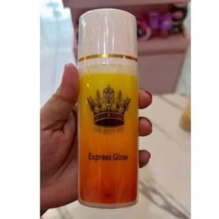Hb malam express Glow kemasan Baru Hb express glow Miss beauty skin