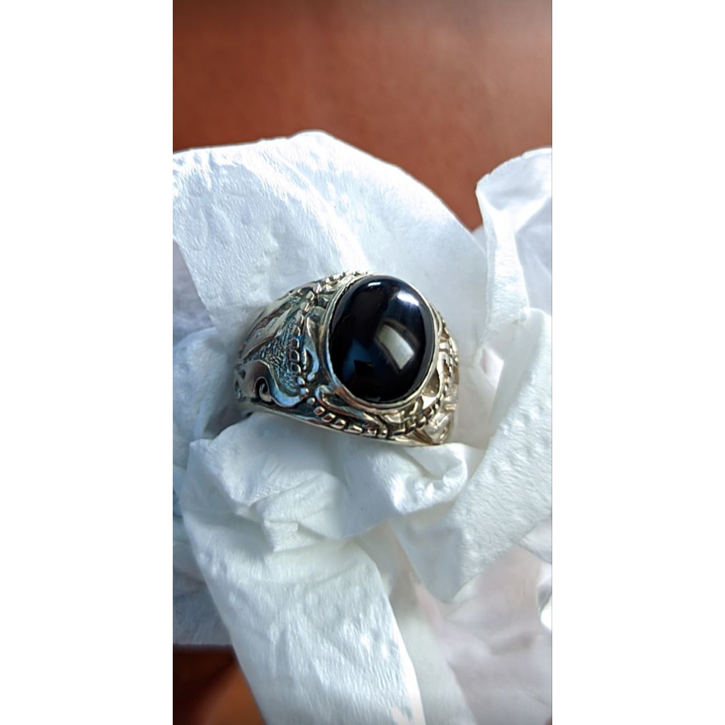 Yaman Wulung Api Ring Pesanan Perak Capuran