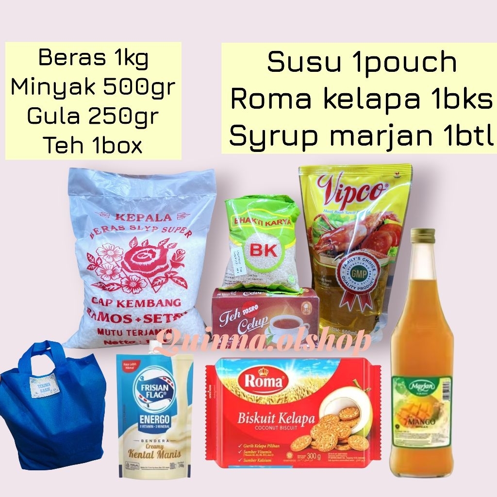 Paket Sembako berbagi lebaran/hampers/bingkisan