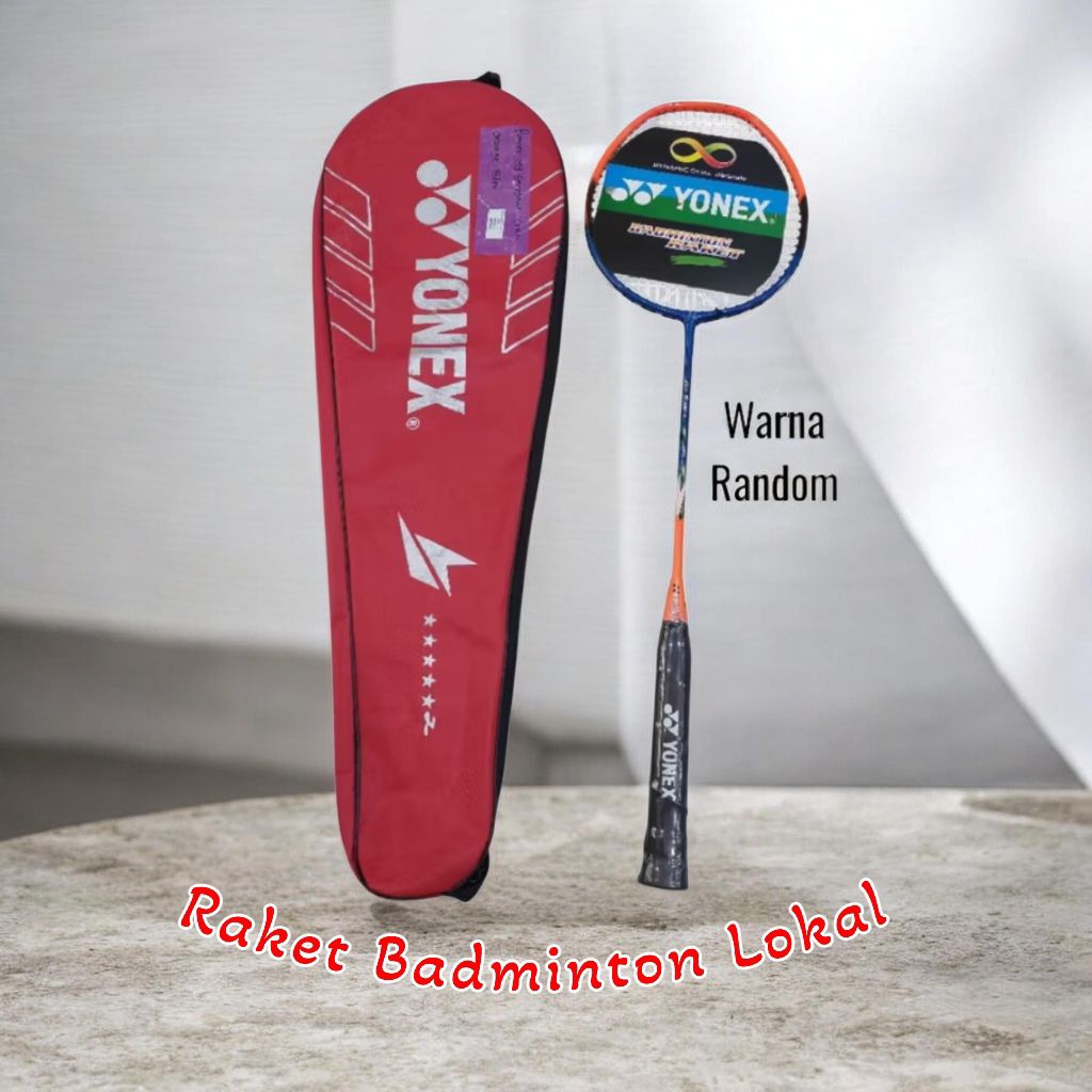 Raket Badminton Lokal / Raket Yy Lokal Tas Penuh Senyawa