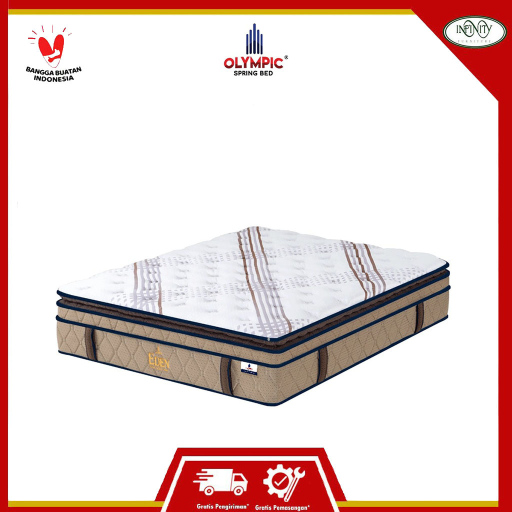 OLYMPIC Kasur Spring Bed Set EDEN Full Set
