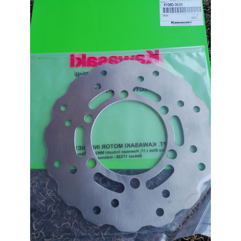 PIRINGAN CAKRAM BELAKANG KLX BF ORIGINAL/DISC BELAKANG KLX BF/PIRINGAN CAKRAM BELAKANG KAWASAKI KLX
