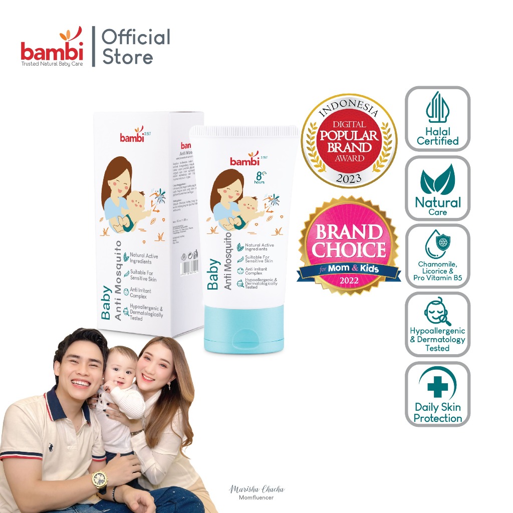 Bambi Anti Mosquito 50ml ( Tube )