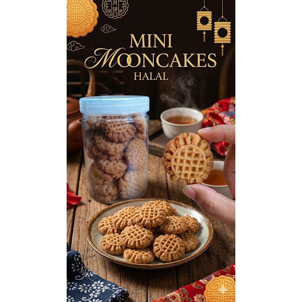 kue bulan mini halal