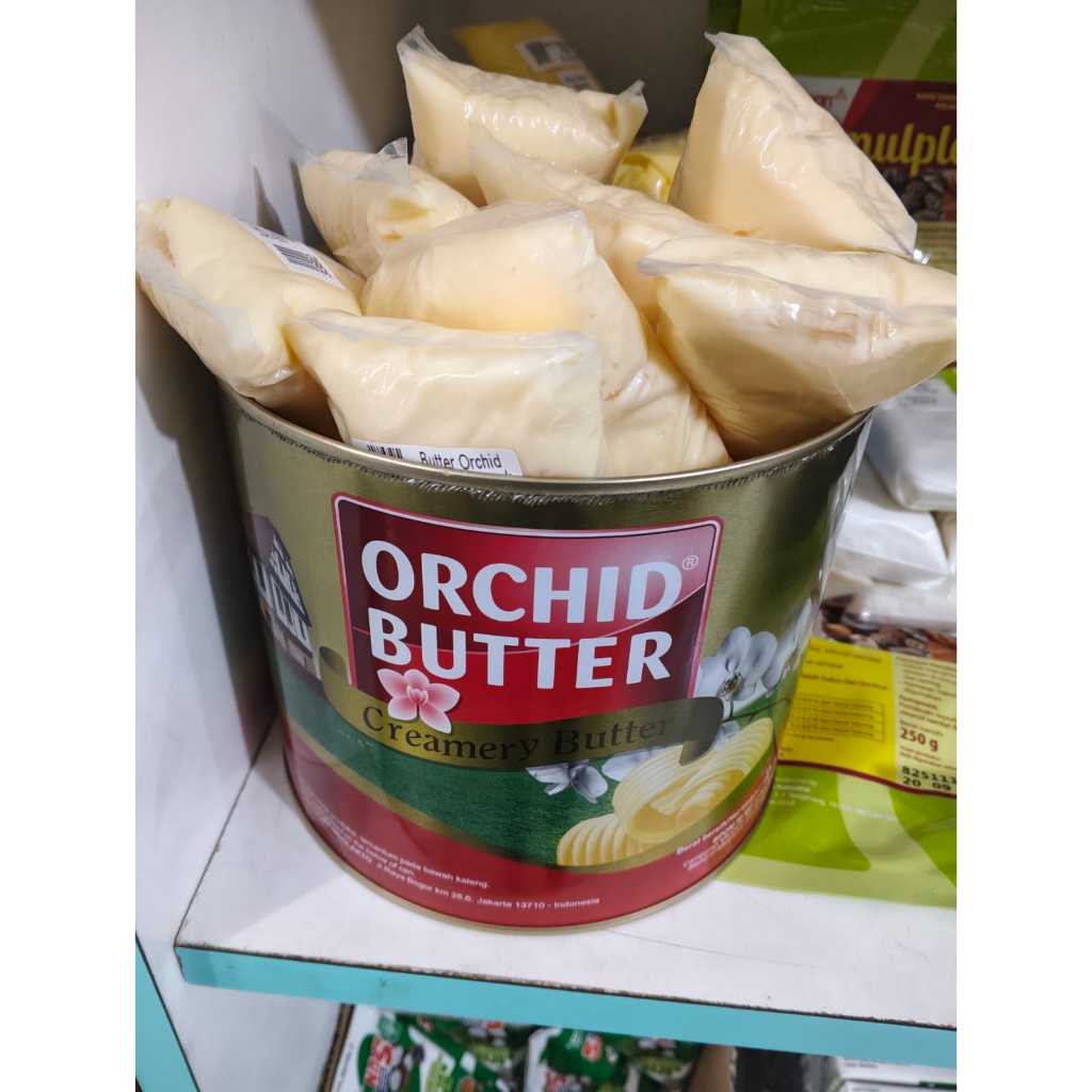Mentega Orchid Butter Creamery Kemasan Repack 100gr/BUTTER ORCHID KEMASAN REPACK 100GR
