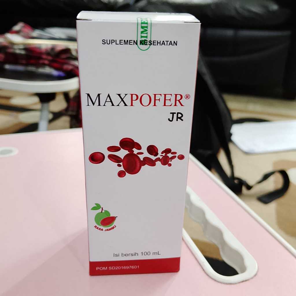 Maxpofer Jr Syrup 100ml Botol
