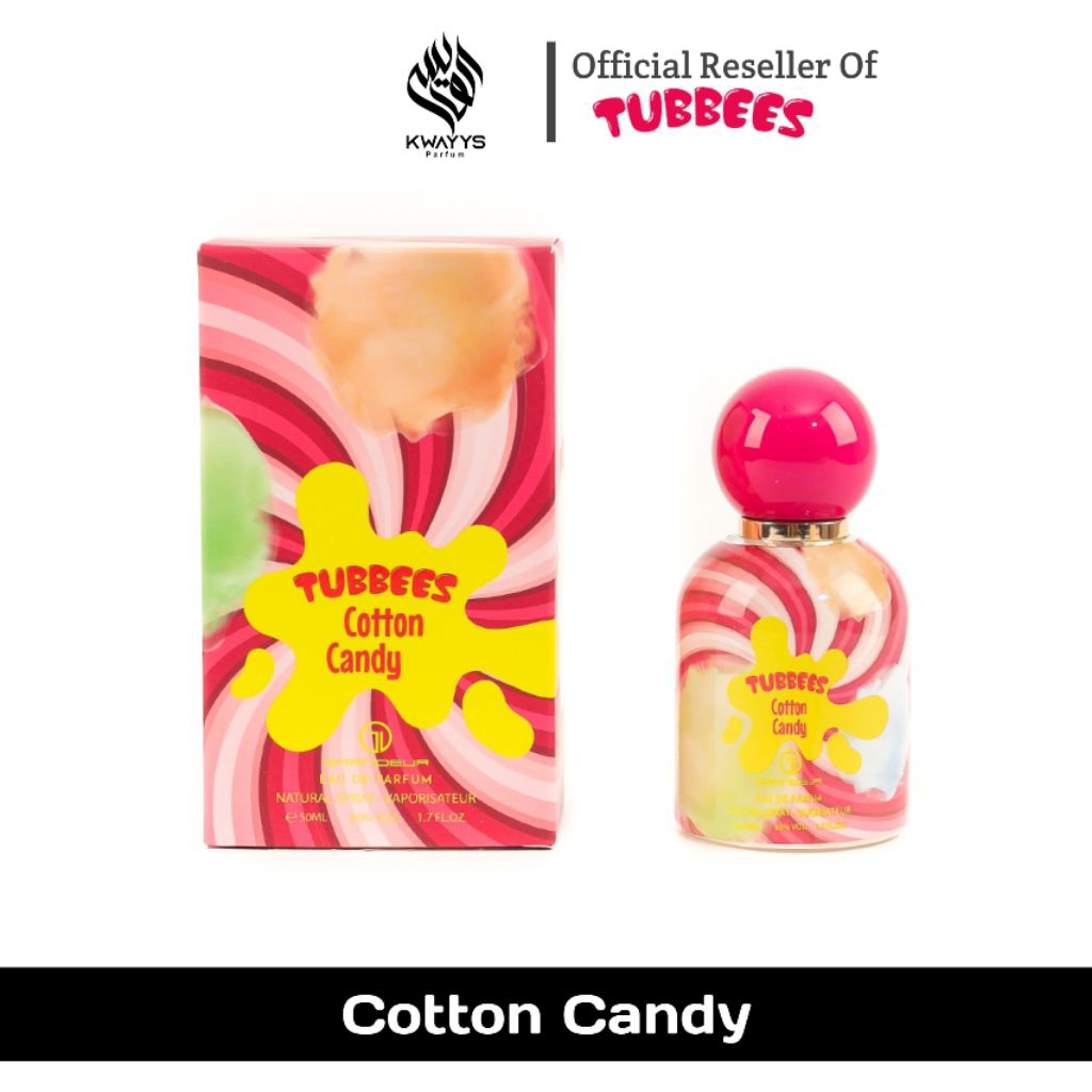 Grandeur Tubbees Parfum - Cotton Candy EDP 50ml | Top 1 Parfum Manis Dubai