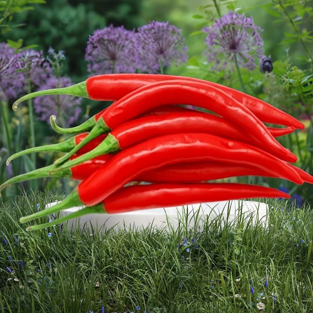 10 Biji Benih Cabai Merah Jumbo Benih Cabai