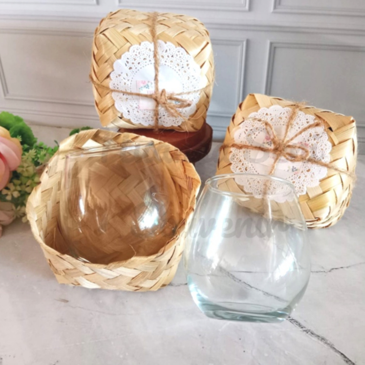 Souvenir Gelas Minum 475ml Gelas Tuscany Citinova Gelas Kaca Telur Gelas Bening Polos