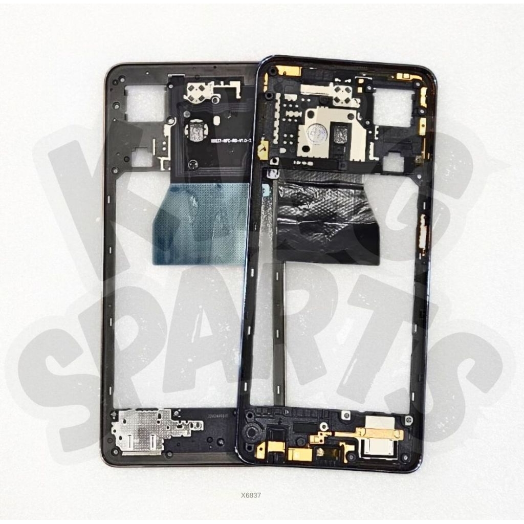 BEZZEL BAZEL BEZEL BEJEL TULANG MESIN TENGAH INFINIX HOT 40 PRO X6837