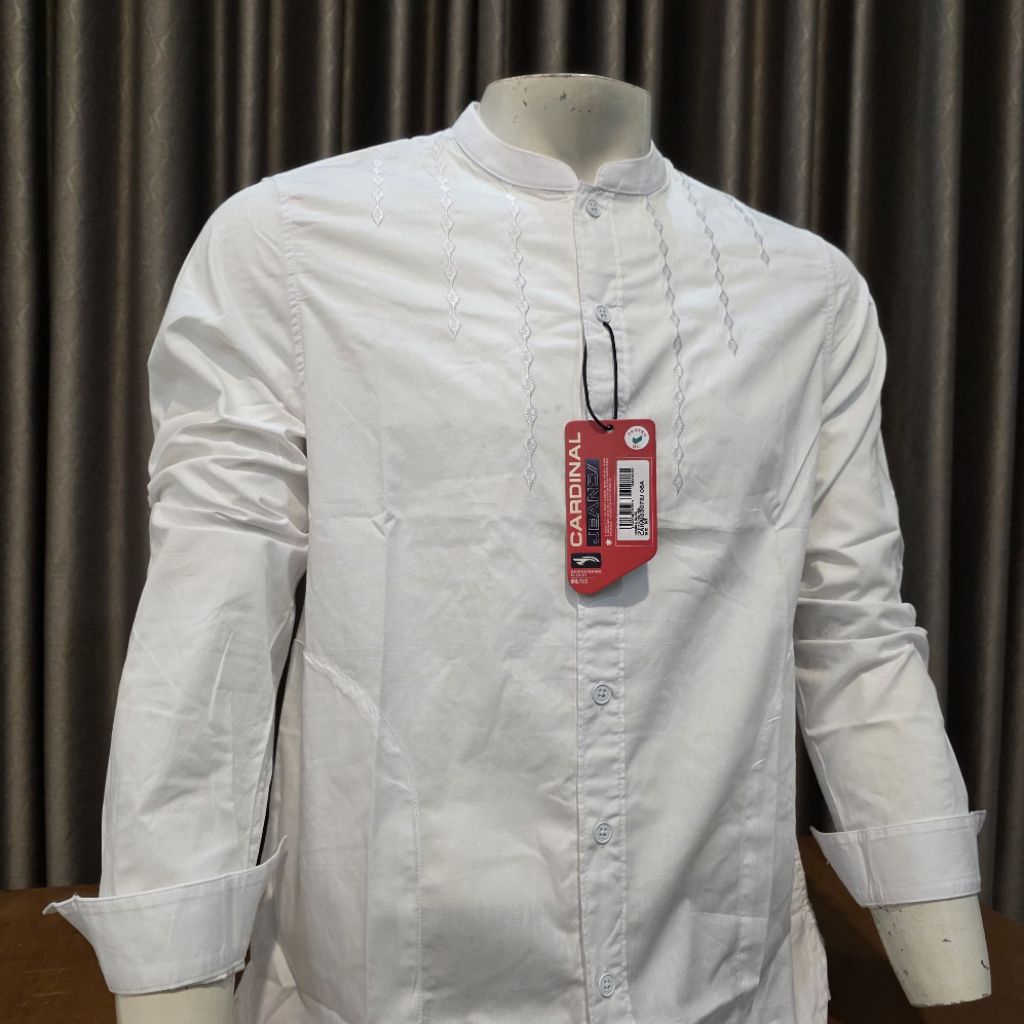 CARDINAL KEMEJA KOKO LENGAN PANJANG SLIMFIT