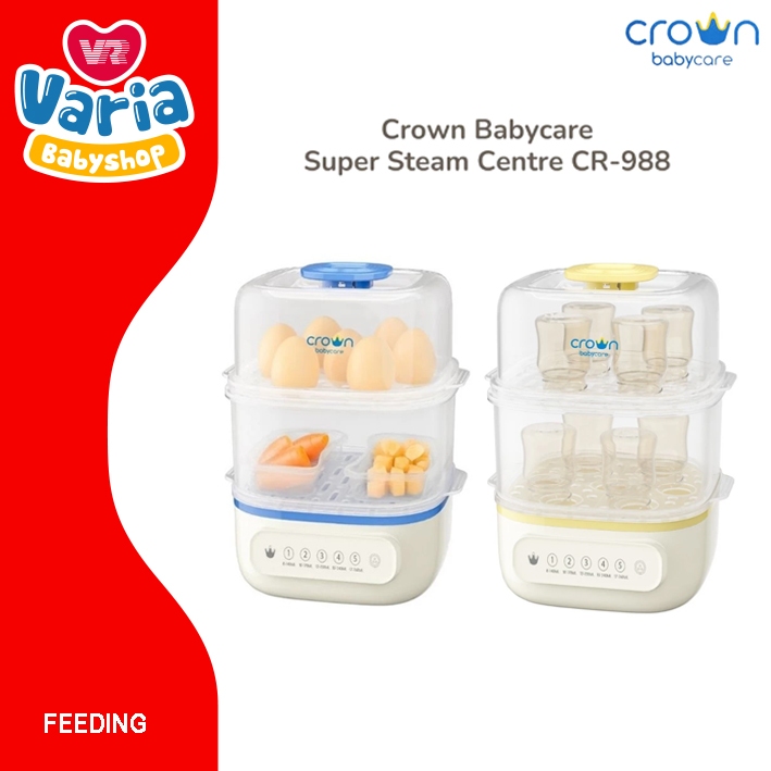 Crown CR-988 Sterilizer & Warmer / Steril Botol Susu / Penghangat Asi | CROWN BABY