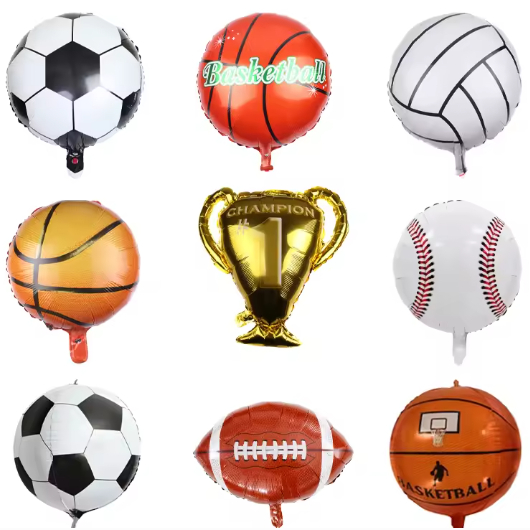 Balon Foil Karakter Bola / Sepakbola