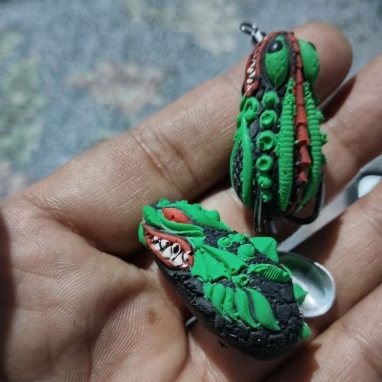 Soft Frog 3d Thailand ukuran 3,5 cm, 4 cm, 3 cm