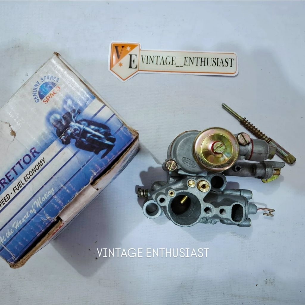 NOS KARBURATOR SPACO DELLORTO VESPA SUPER SPRINT 20.17 Original.