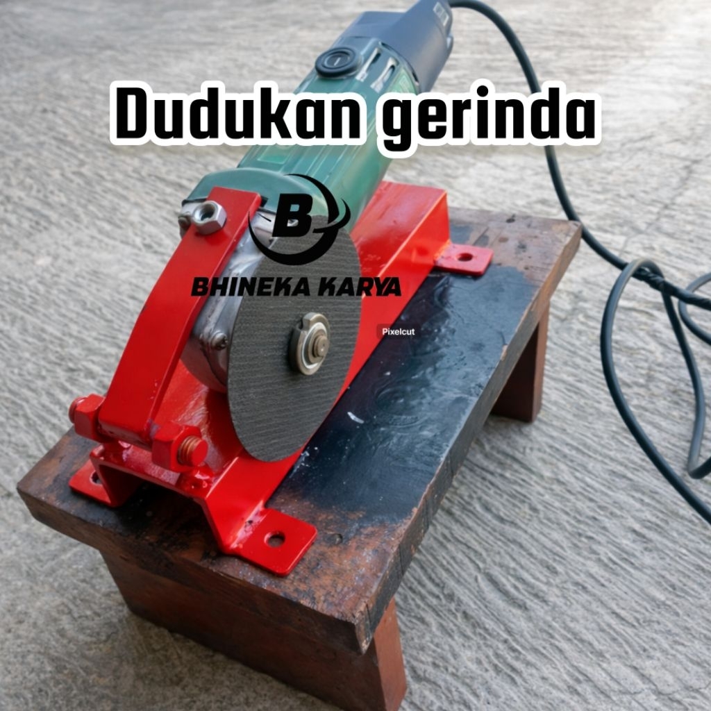 Dudukan gerinda tangan portable siap pakai