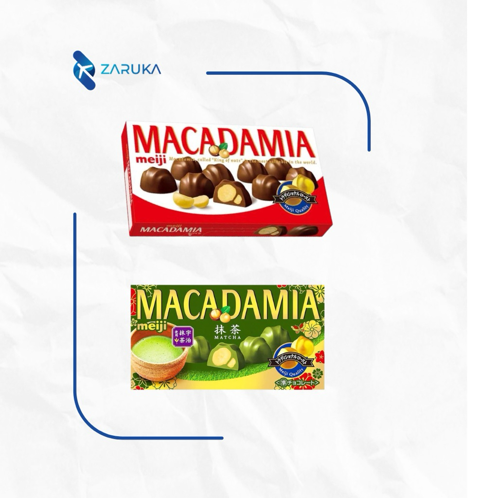 MACADAMIA Coklat Meiji Jepang