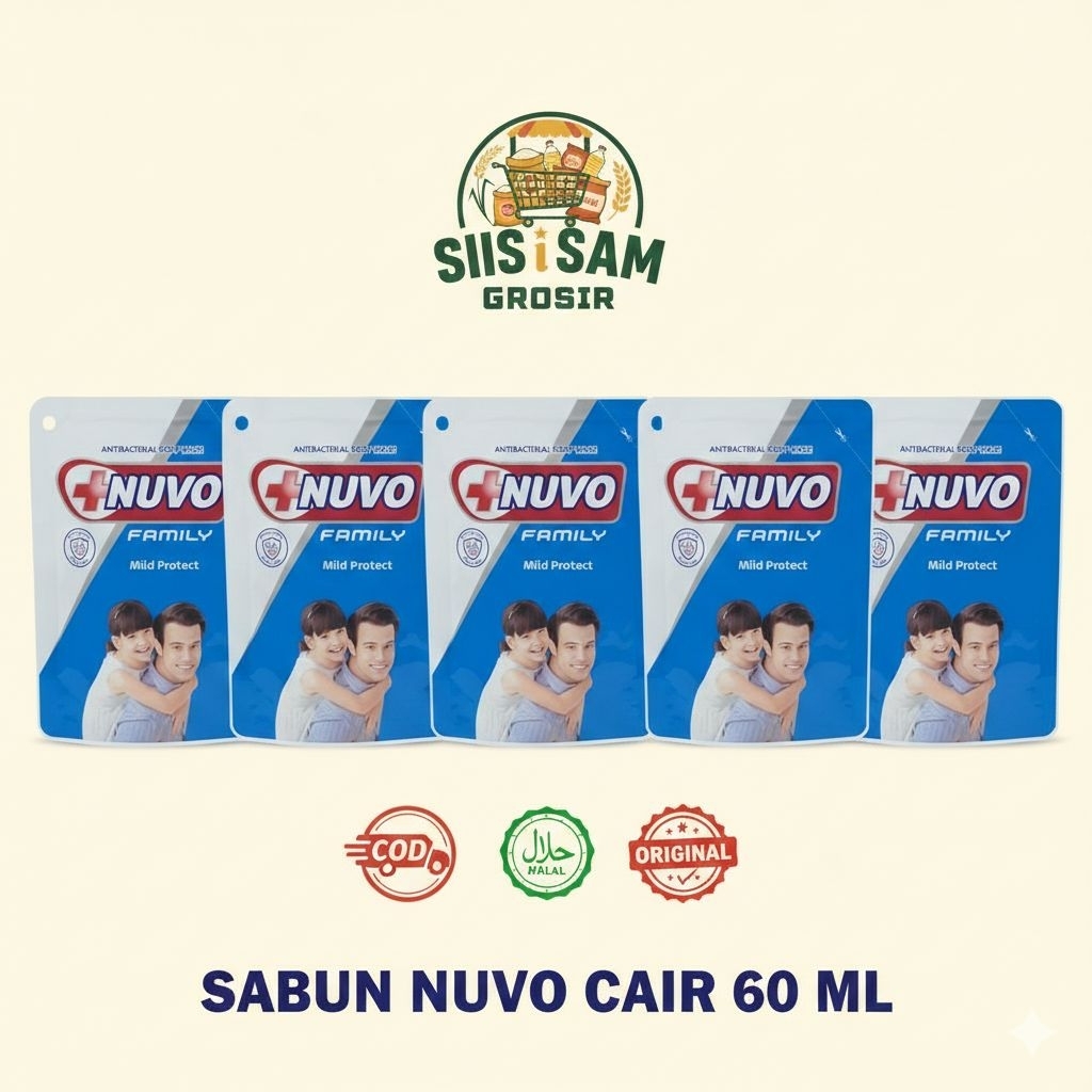 sabun nuvo batang | sabun nuvo cair |