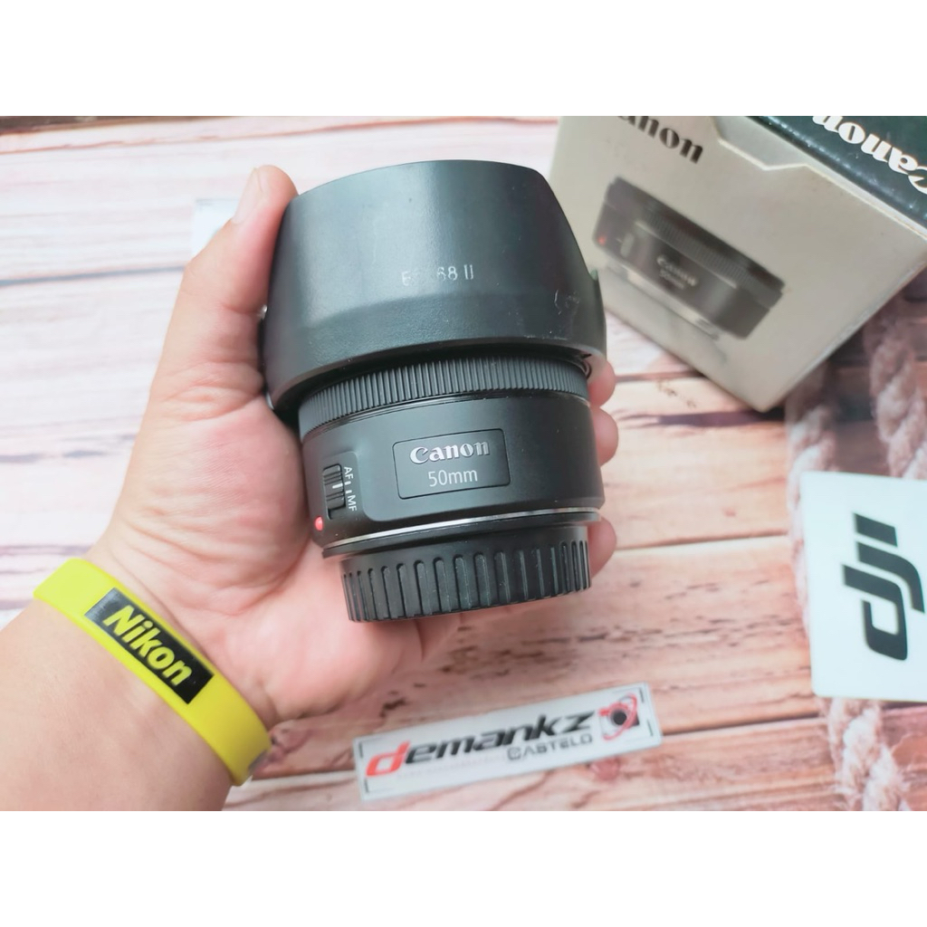 Lensa 50mm F1.8 STM Canon lensa fix canon 50mm STM F1.8