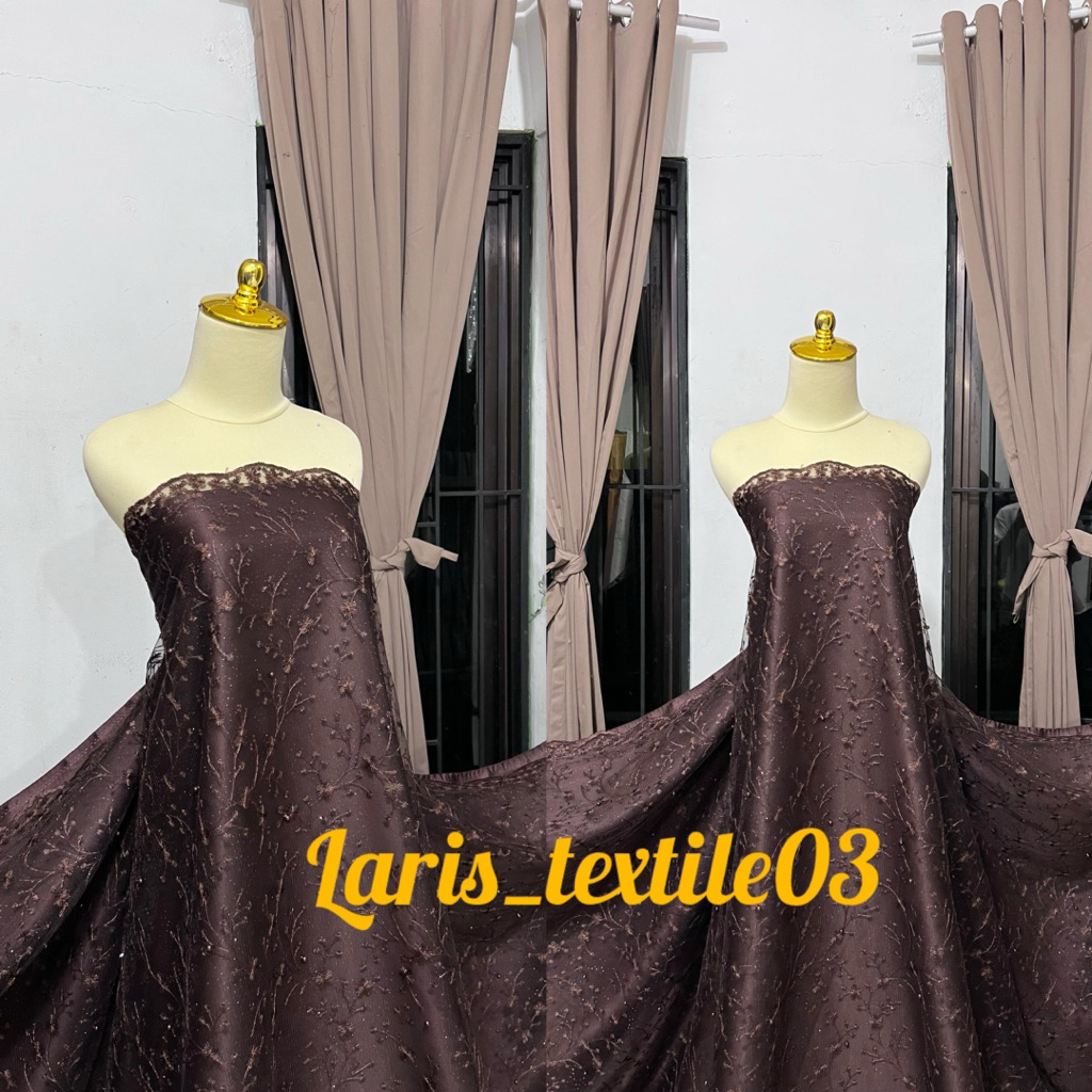 TERBARU KAIN TILE AKAR MUTIARA / TILE BROKAT AKAR MUTIARA GLITER / BAHAN TILE AKAR MUTIARA / BAHAN  